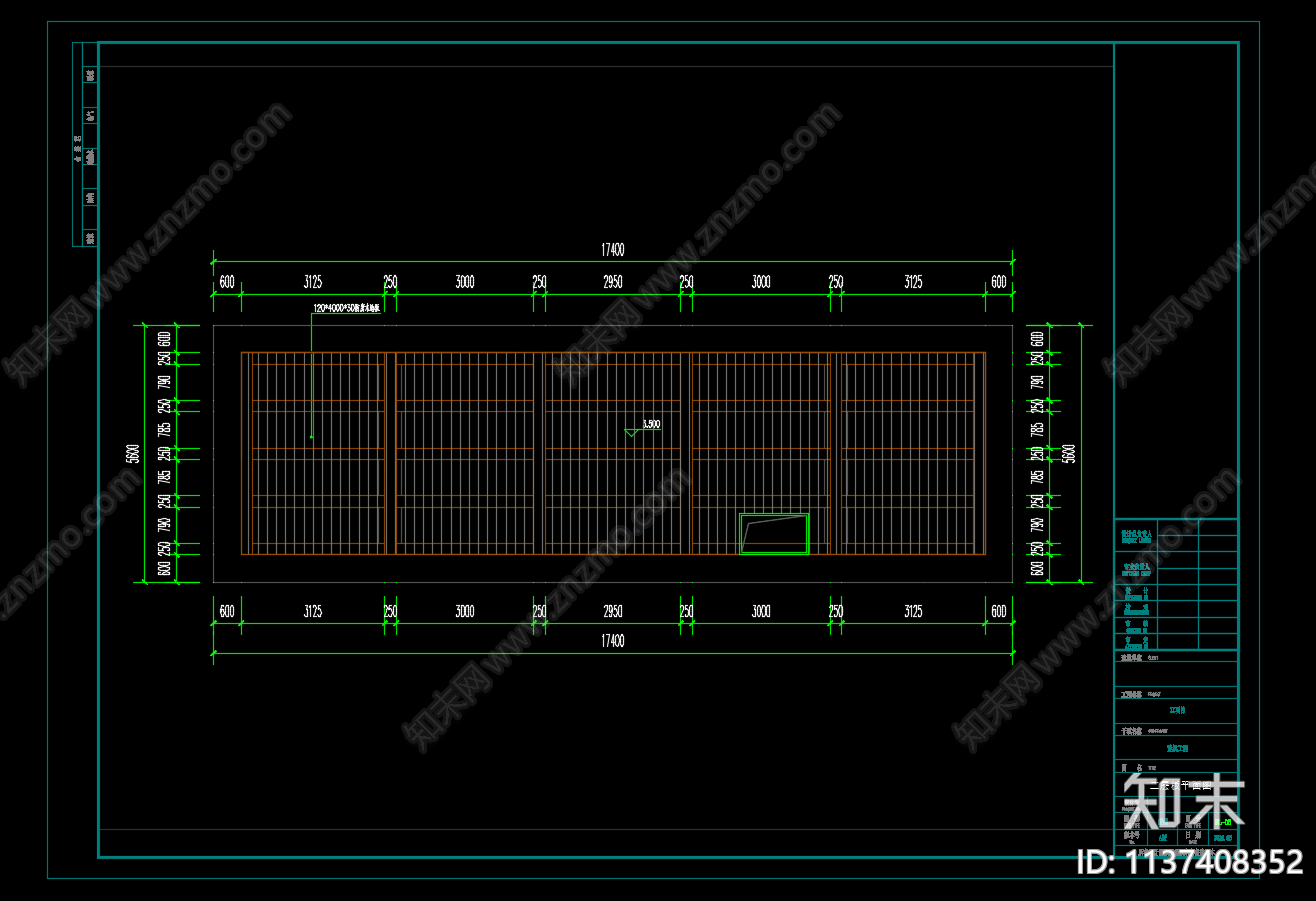 古建筑修复cad施工图下载【ID:1137408352】