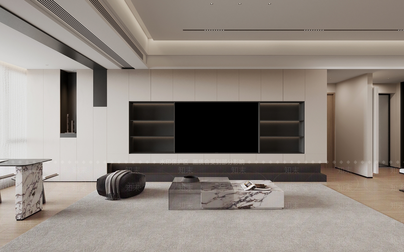 minotti现代客厅3D模型下载【ID:1137417837】_知末3d模型网