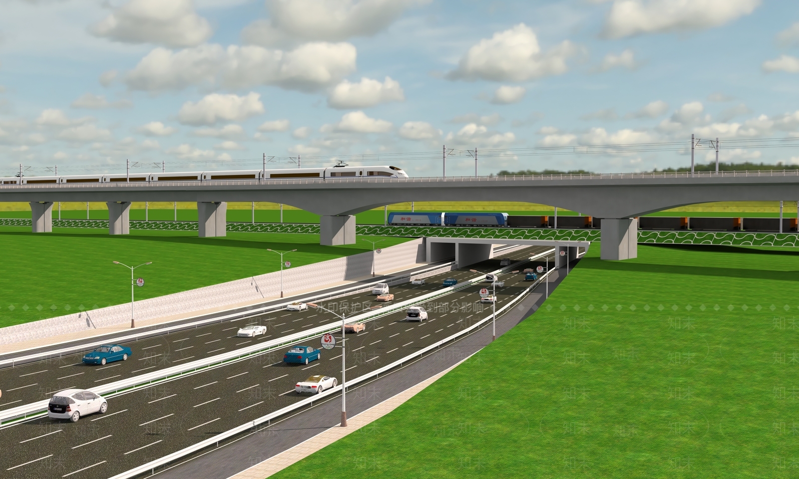 现代路面3D模型下载【ID:1150805453】