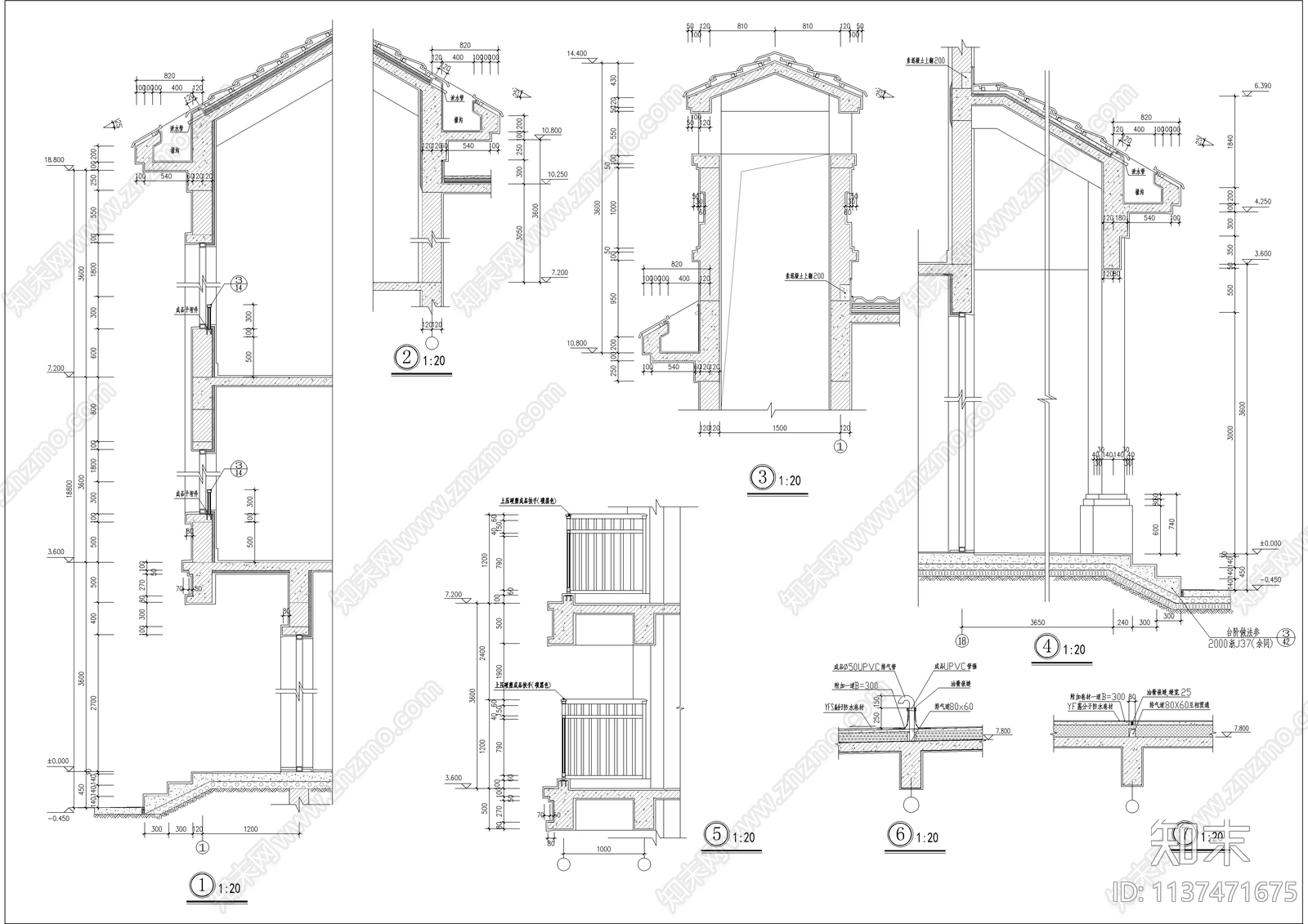 小区内三层幼儿园整套建筑施工图下载【ID:1137471675】