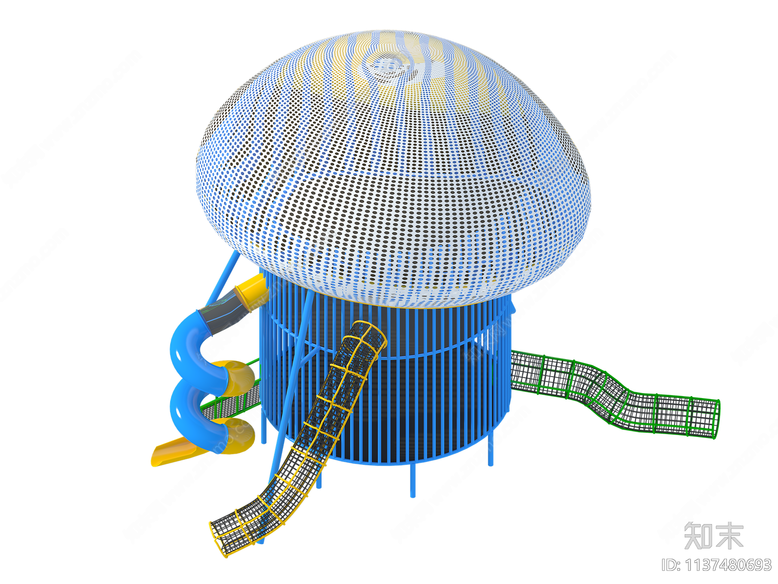 儿童器材3D模型下载【ID:1137480693】