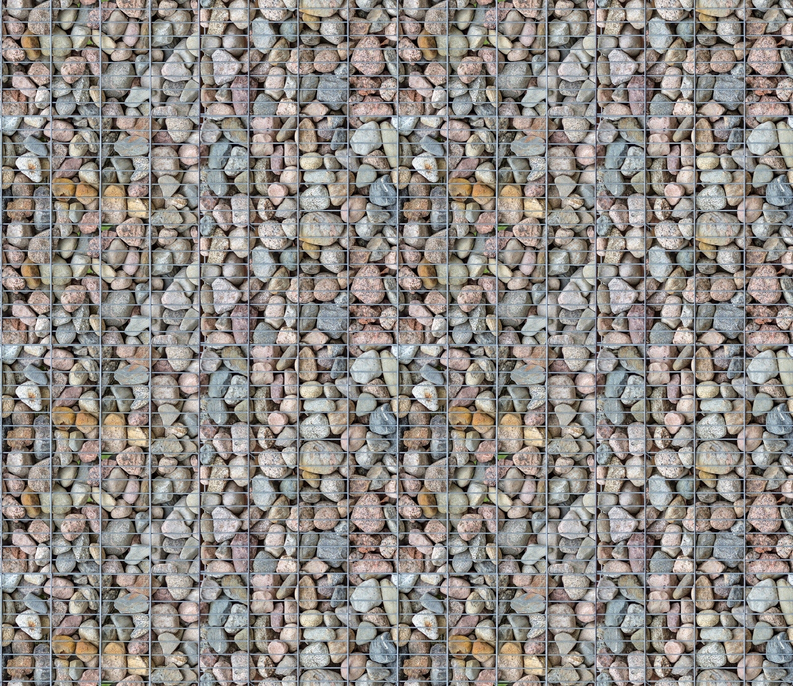 铁网卵石石笼景观墙贴图下载【ID:1137483411】