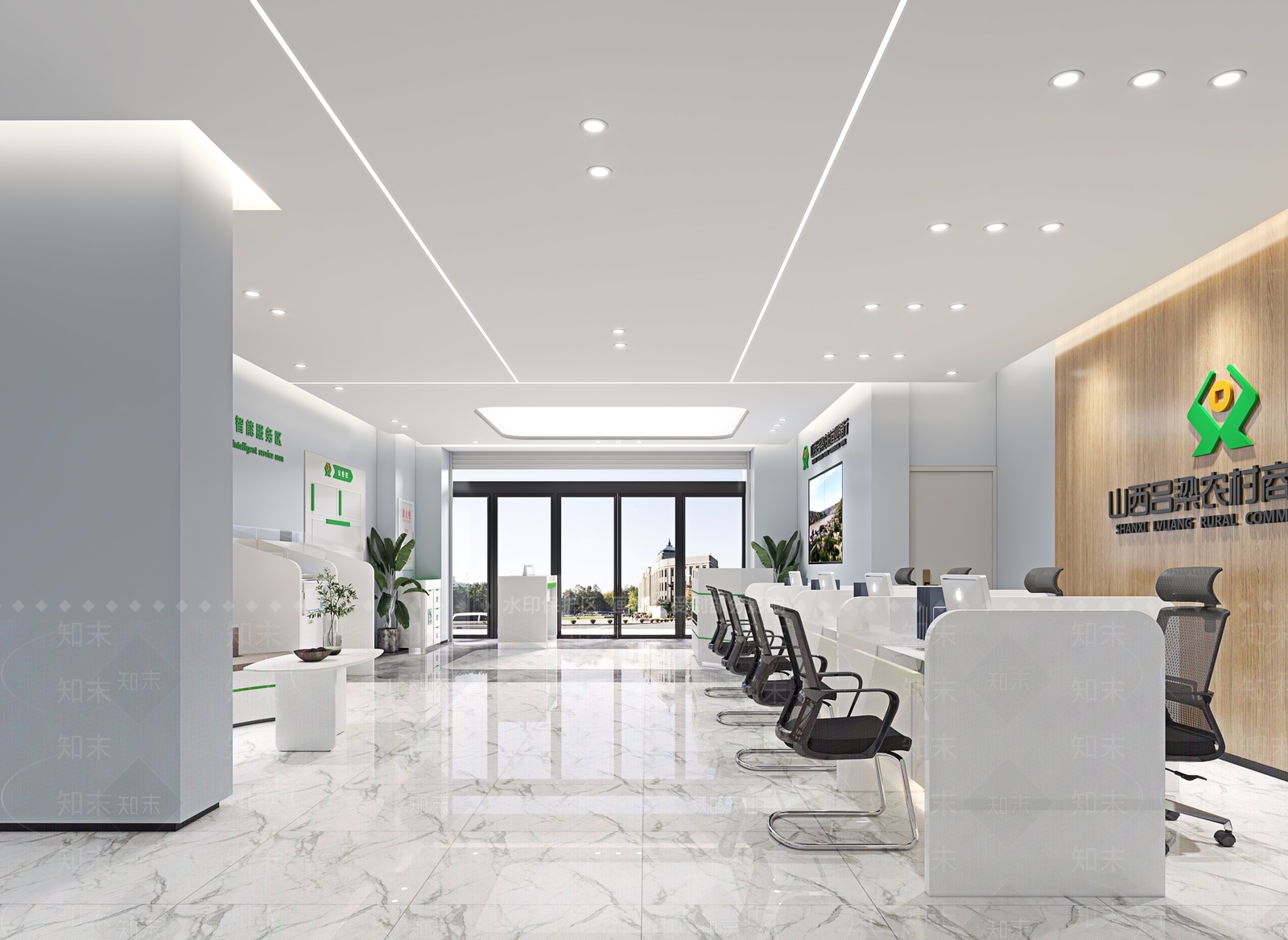 现代农信银行3D模型下载【ID:1137495848】