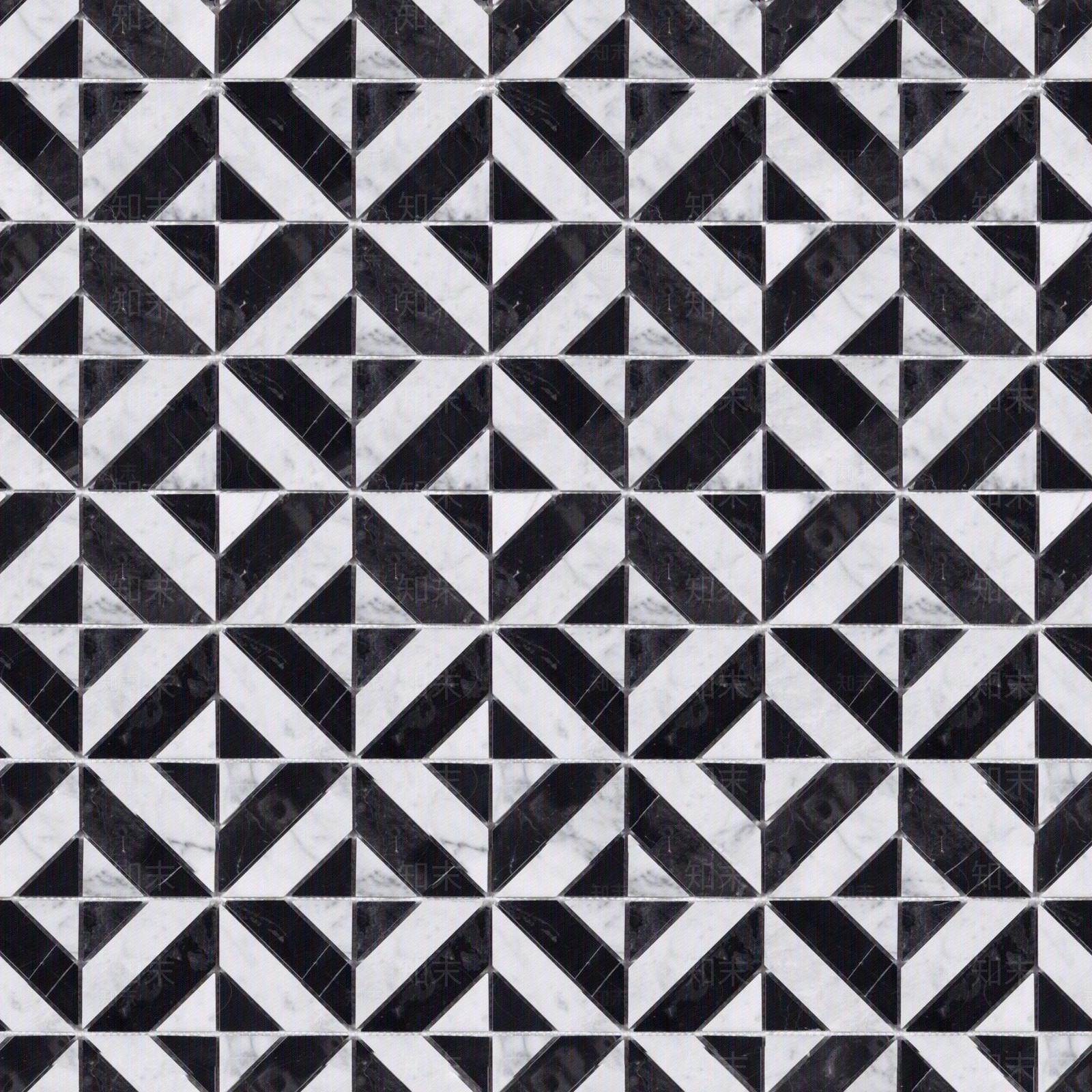 黑白系中式石材拼花贴图下载【ID:1137513964】