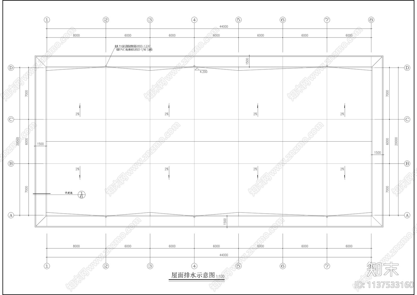 一层职工餐厅全套建筑cad施工图下载【ID:1137533160】