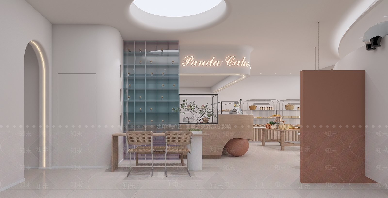 现代奶茶店3D模型下载【ID:1137534813】