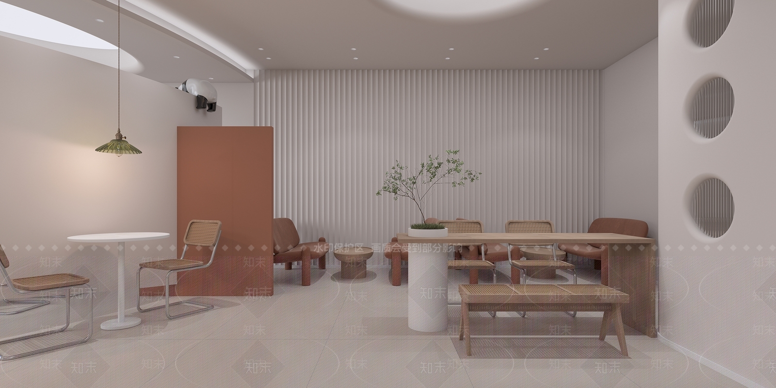 现代奶茶店3D模型下载【ID:1137534813】