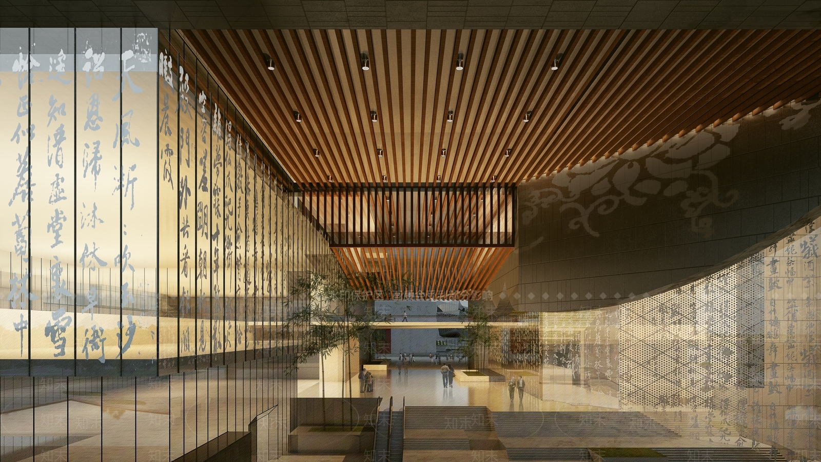 现代博物馆建筑SU模型下载【ID:1137537923】