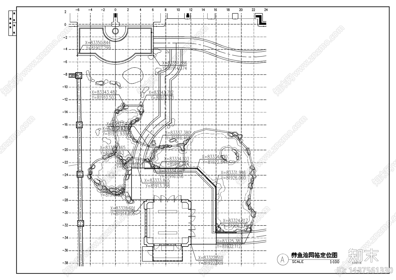 景观水系养鱼池详图施工图下载【ID:1137561330】