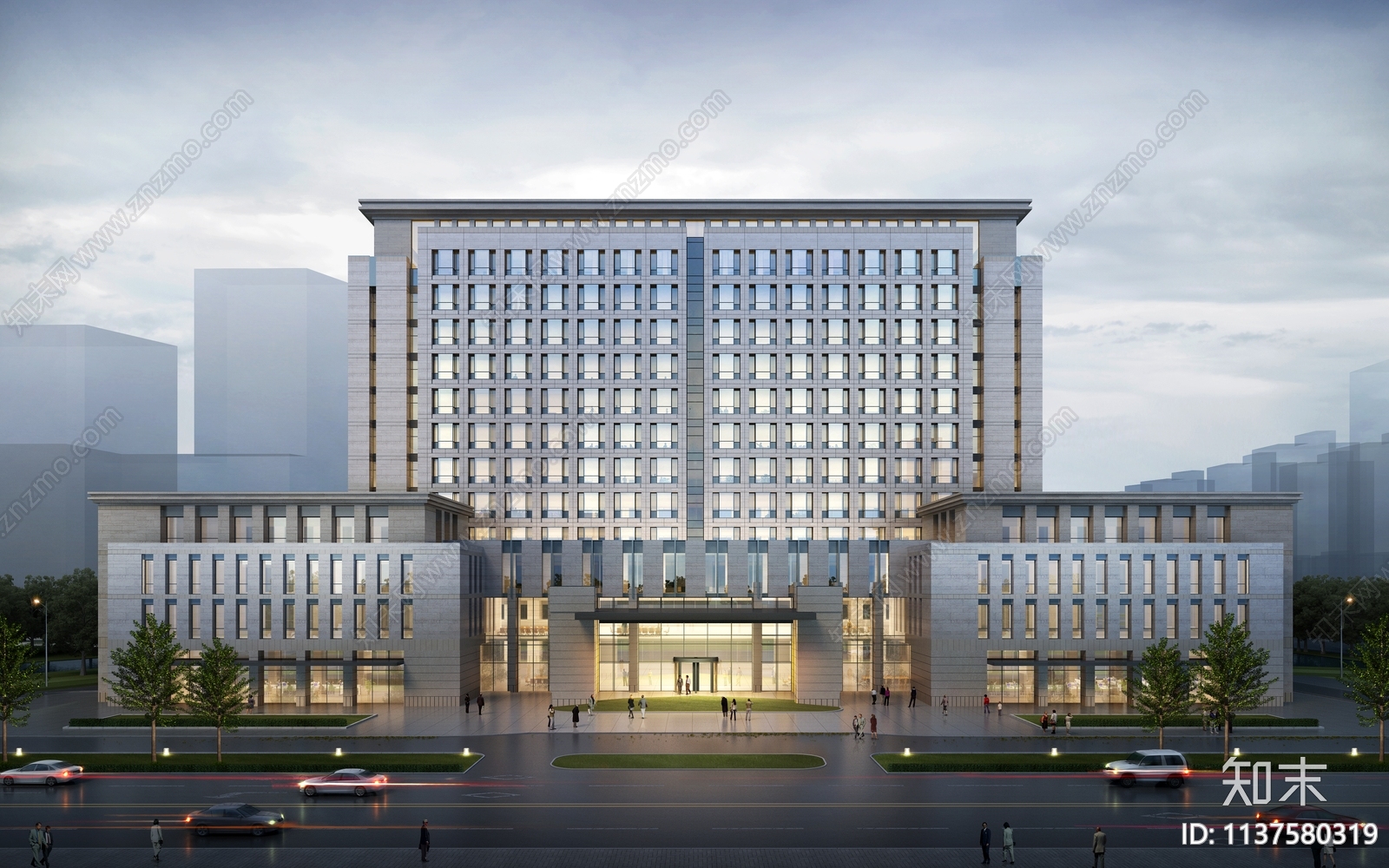 办公楼建筑CAD图纸