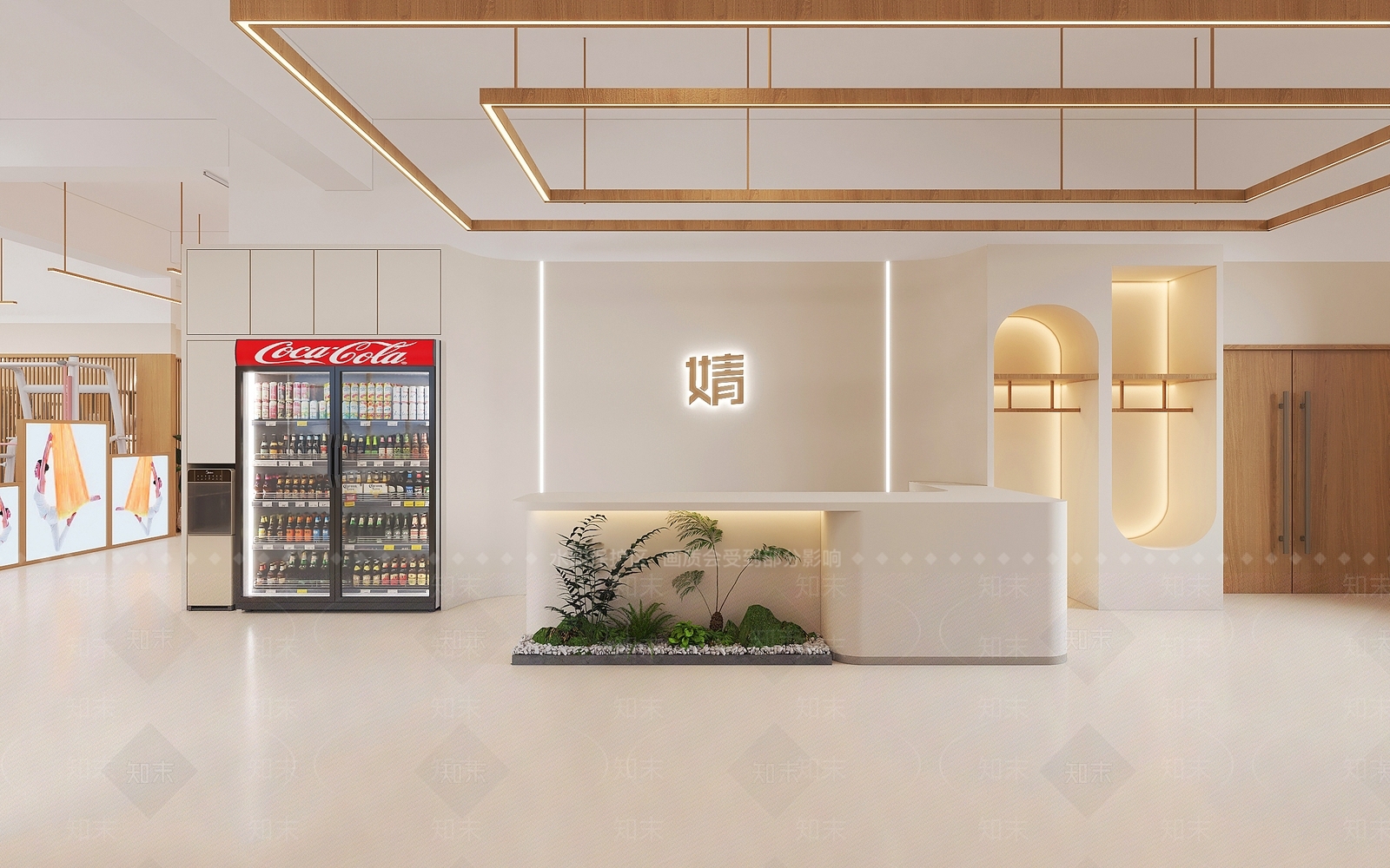侘寂风瑜伽室3D模型下载【ID:1137615570】