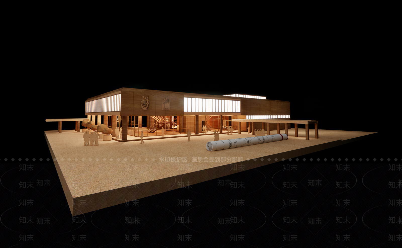 模型沙盘摆件SU模型下载【ID:1140261317】