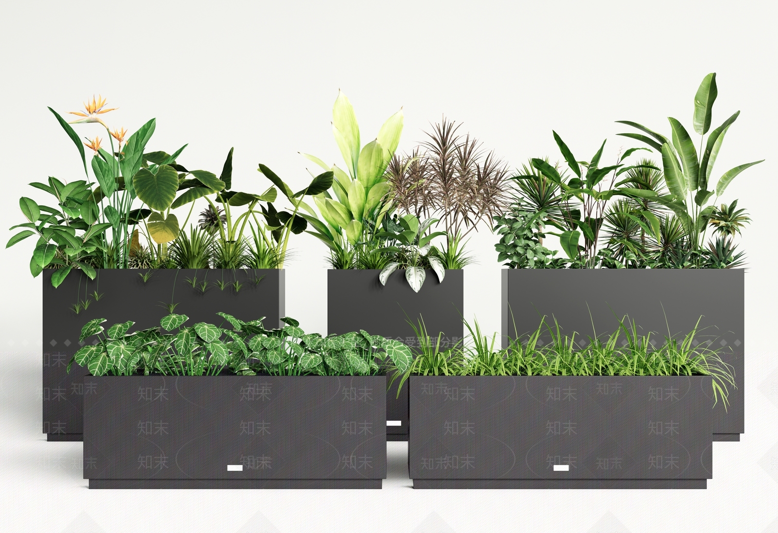 现代移动花箱3D模型下载【ID:1137620938】