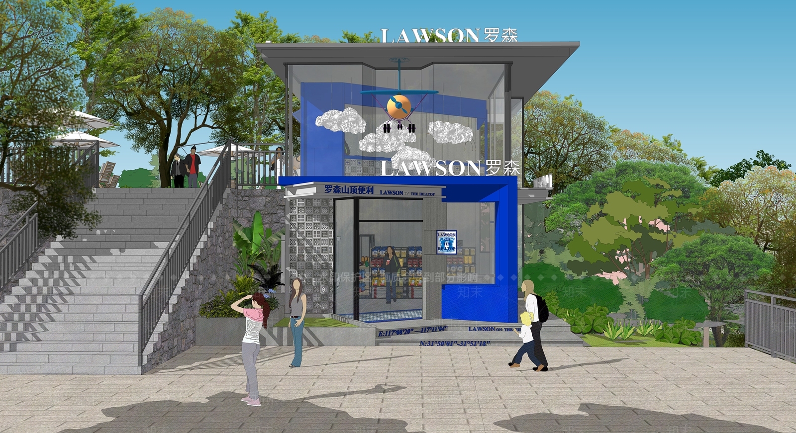现代超市便利店SU模型下载【ID:1137626778】