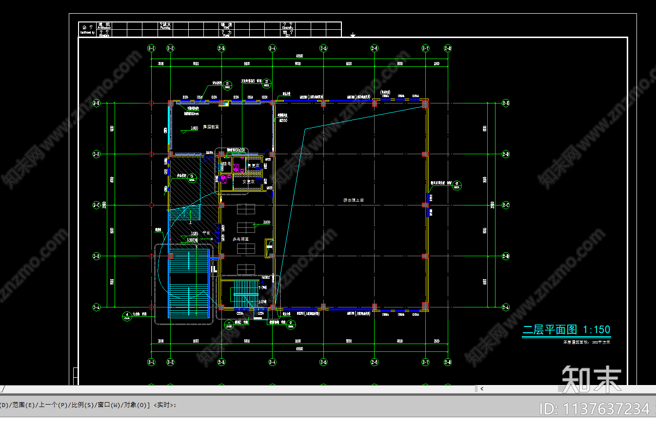 学校体育馆建筑施工图下载【ID:1137637234】