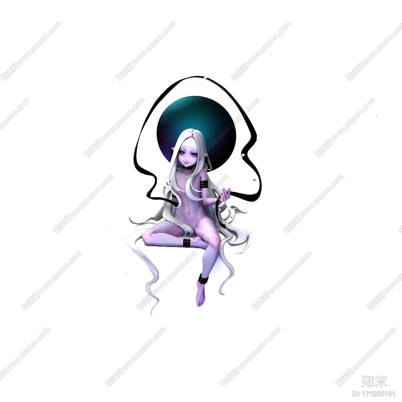 现代3D游戏精灵HIVACG模型下载【ID:171020191】