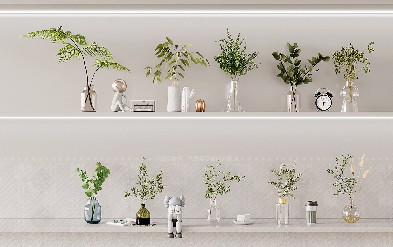 花卉3D模型下载【ID:1137675741】