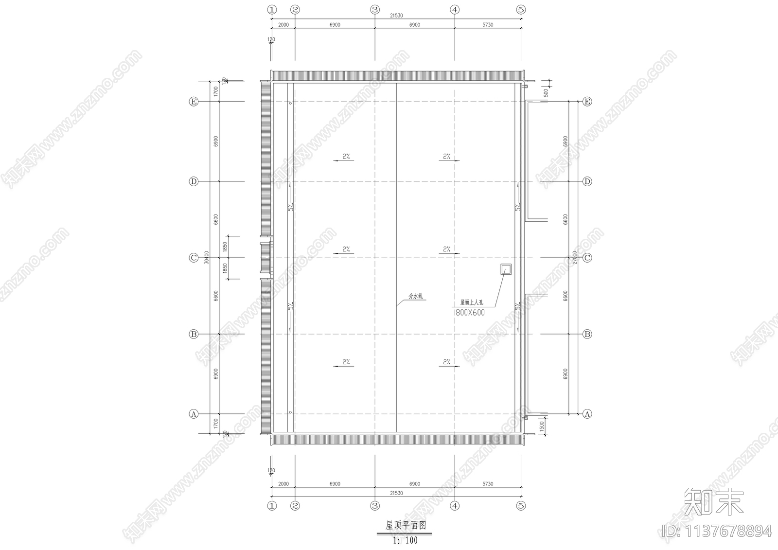 古建营业厅全套建筑cad施工图下载【ID:1137678894】