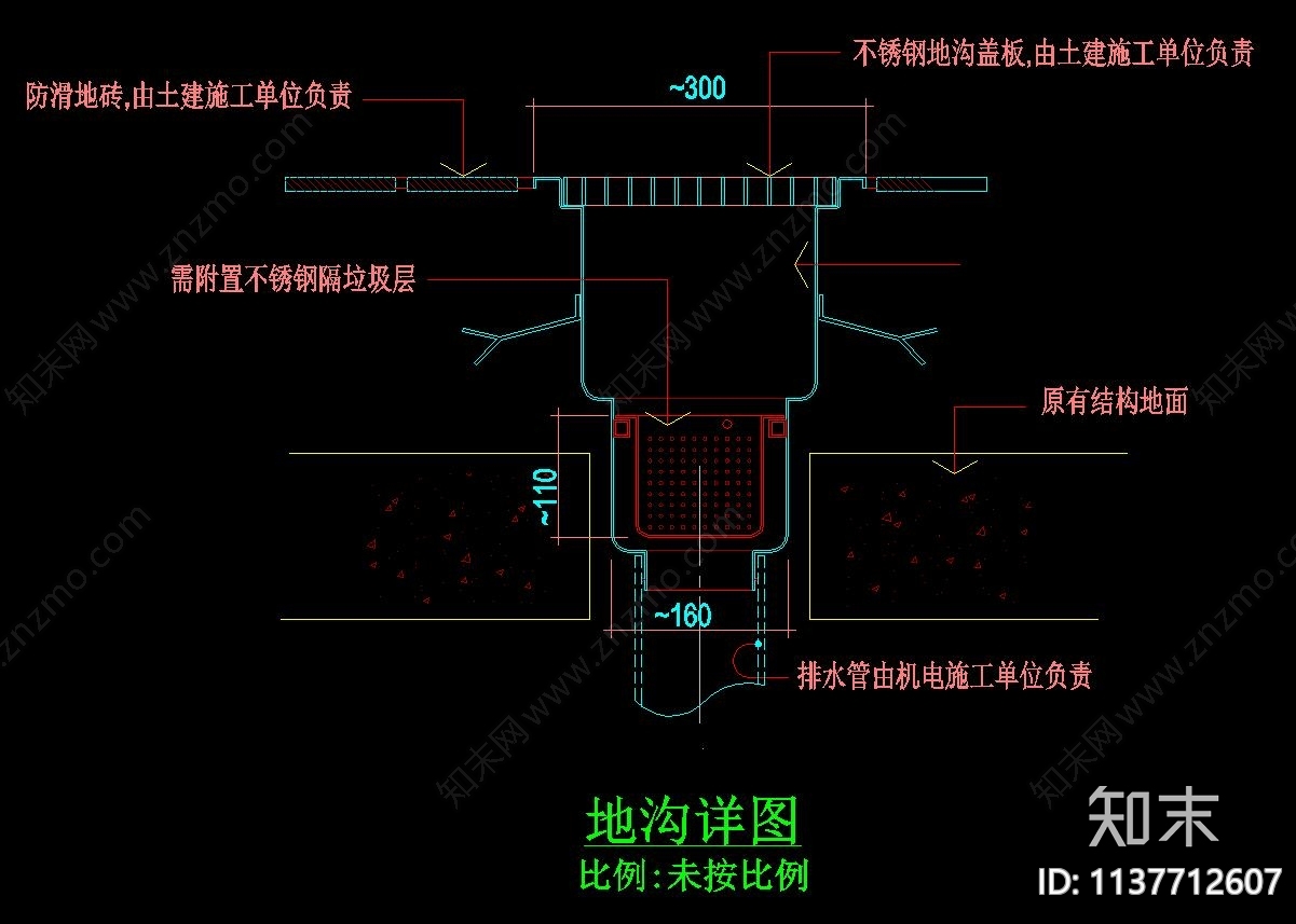 厨房后厨设备大样cad施工图下载【ID:1137712607】