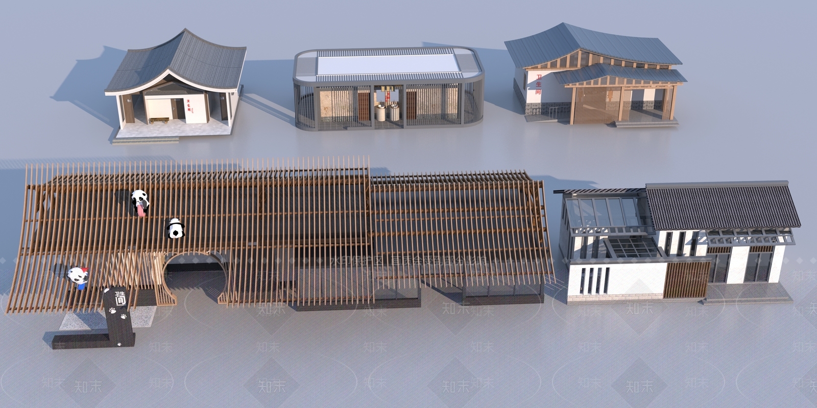 其他公共建筑3D模型下载【ID:1175850902】
