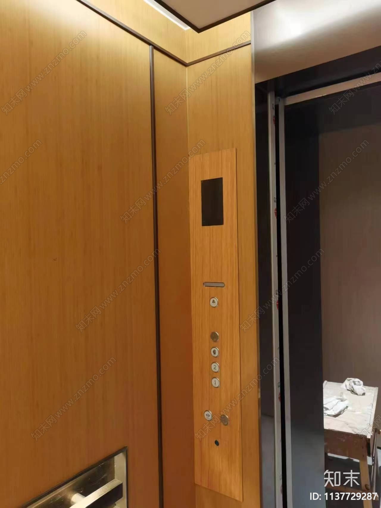 电梯轿厢cad施工图下载【ID:1137729287】