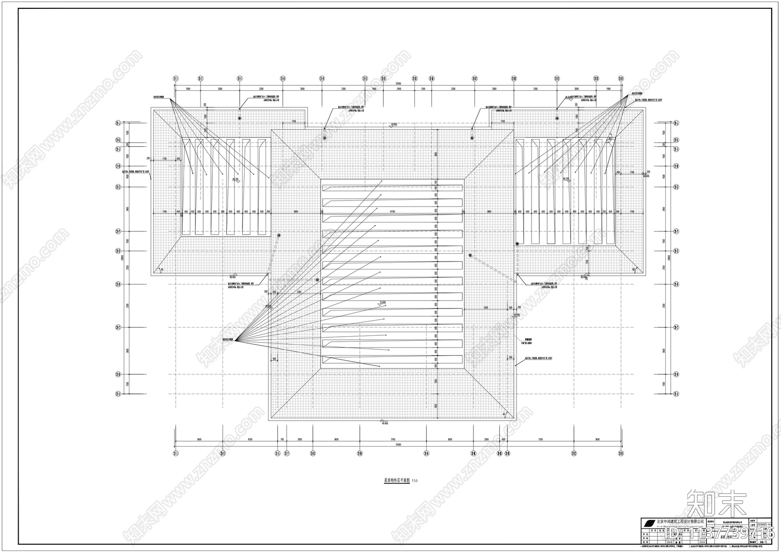 住宅楼建筑cad施工图下载【ID:1137739716】