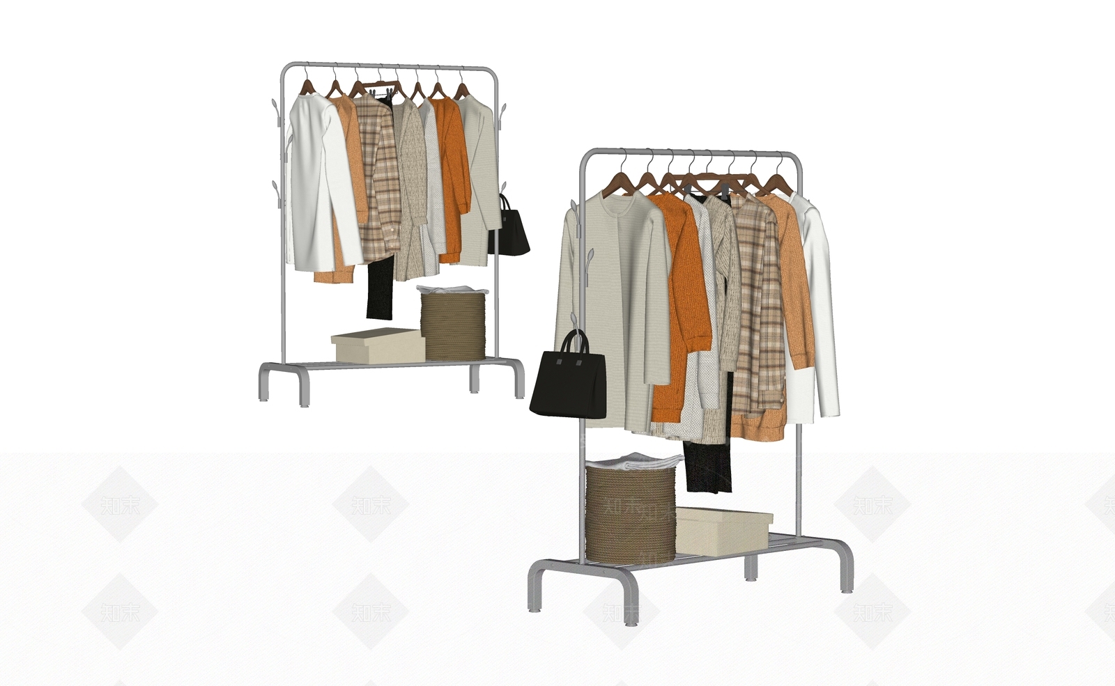 服装SU模型下载【ID:1137749611】