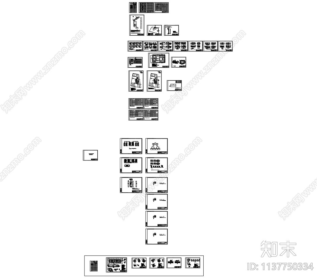 汽车快速直流充电站充电桩施工图下载【ID:1137750334】