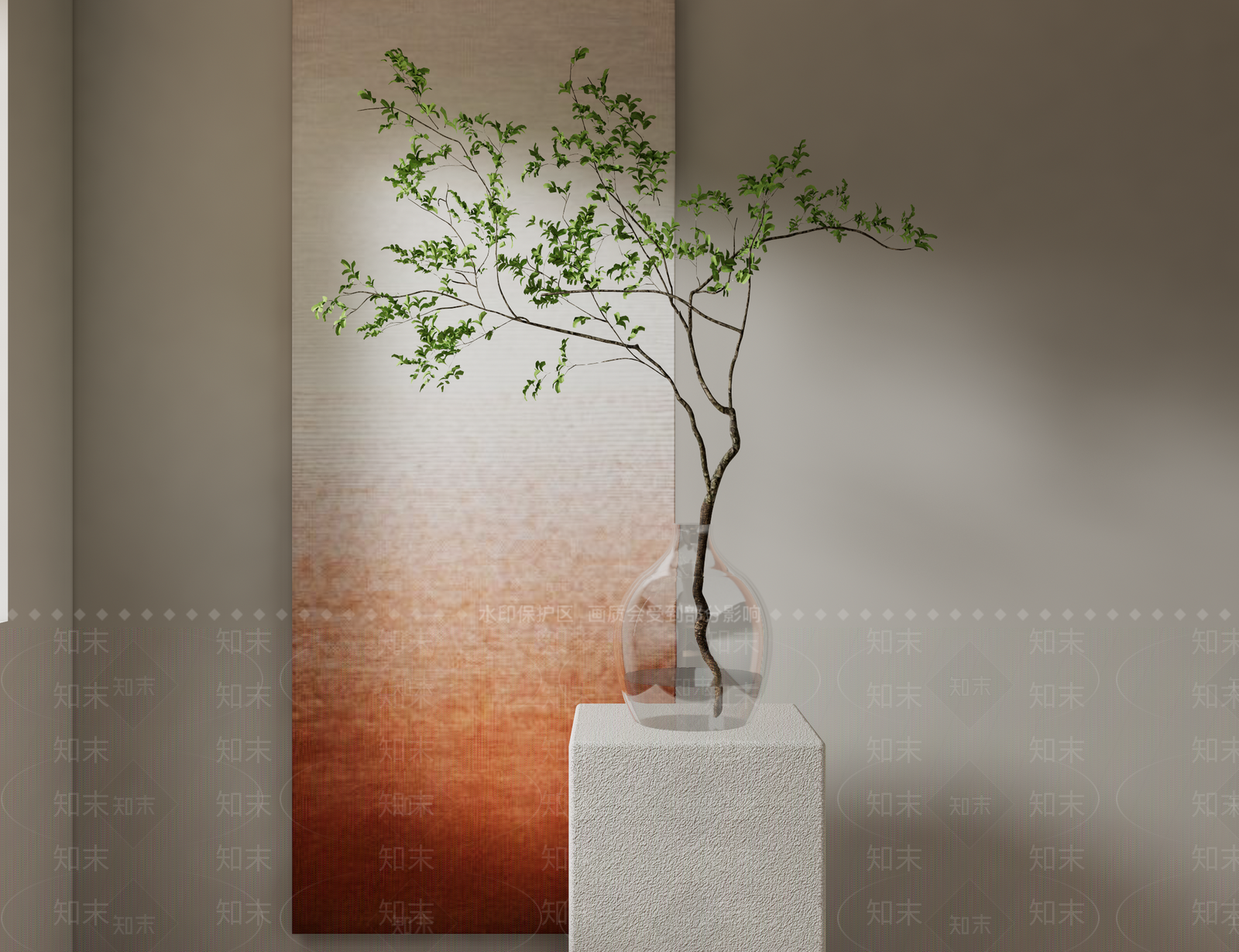 水生植物3D模型下载【ID:1137753105】