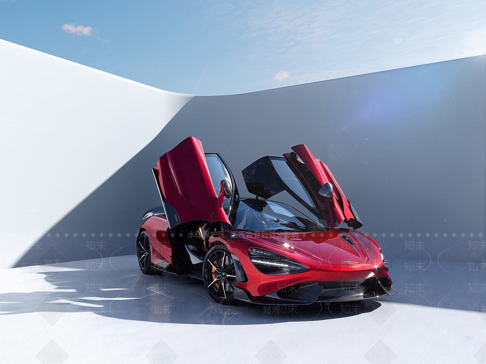 迈凯伦765跑车SU模型下载【ID:1137753229】