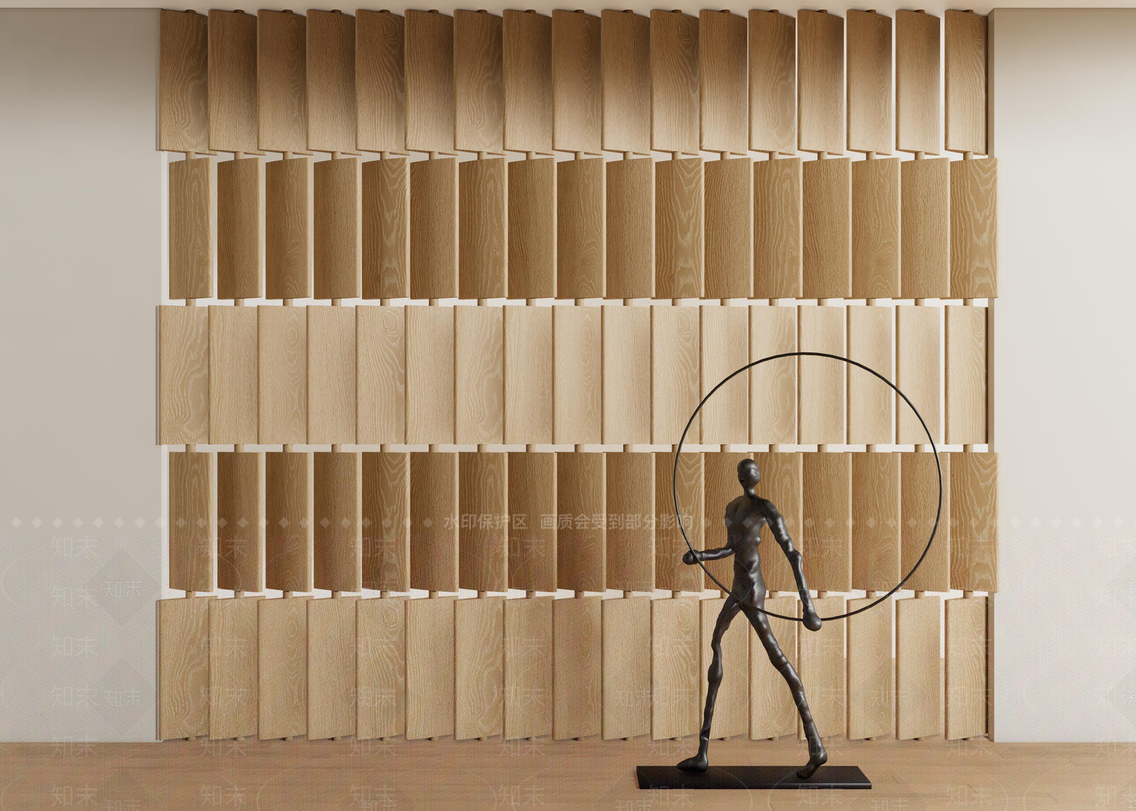 现代镂空隔断3D模型下载【ID:1137753450】