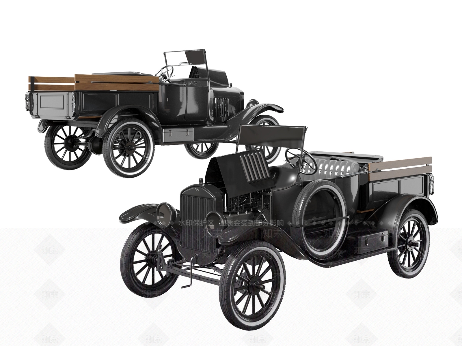 古董车SU模型下载【ID:1137755886】