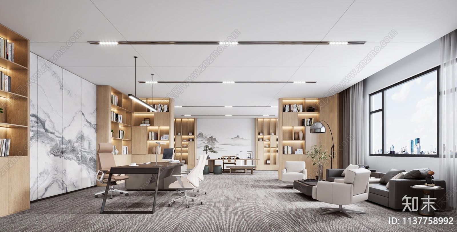 福建广太集团办公室cad施工图下载【ID:1137758992】
