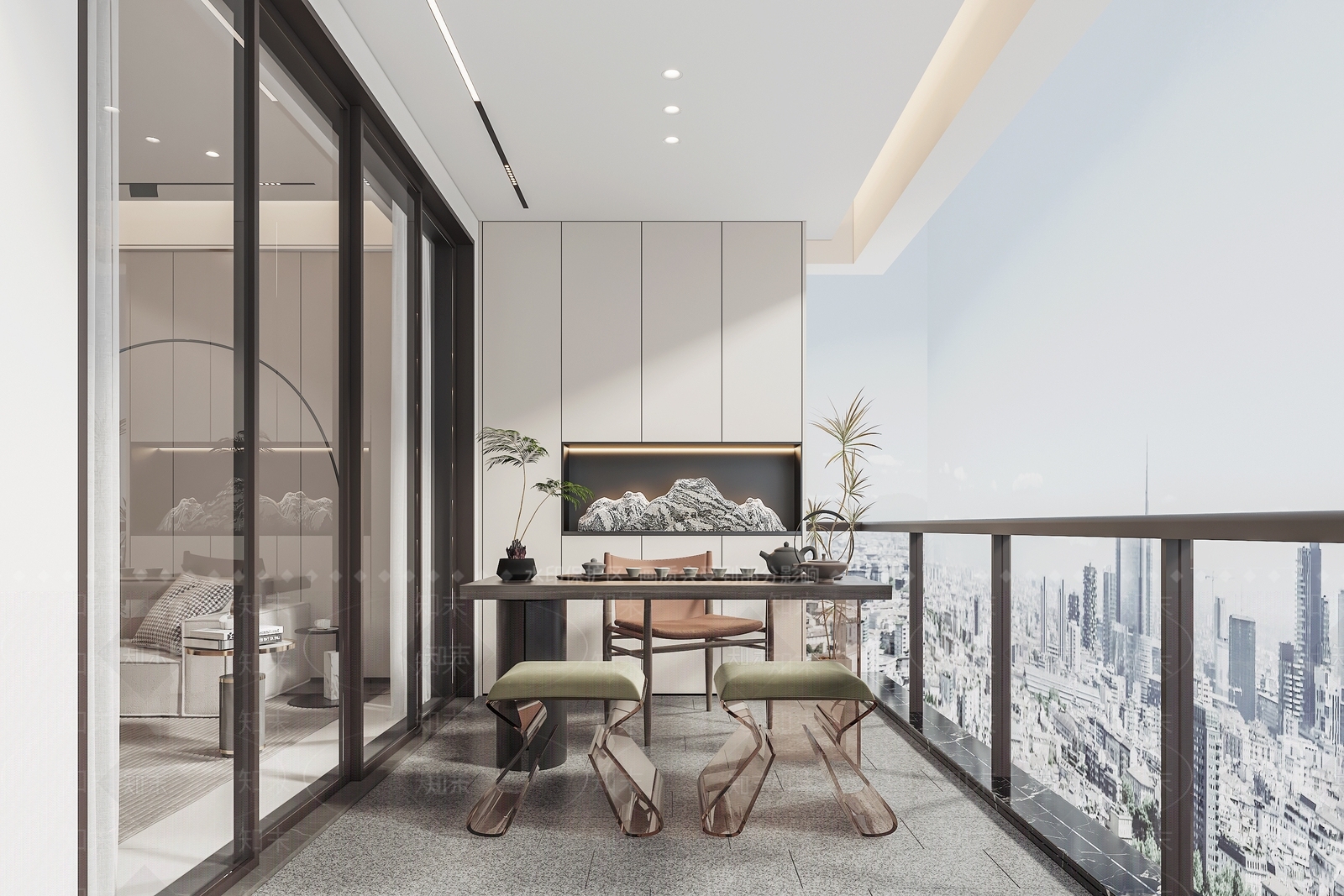 现代玄关3D模型下载【ID:1221488656】