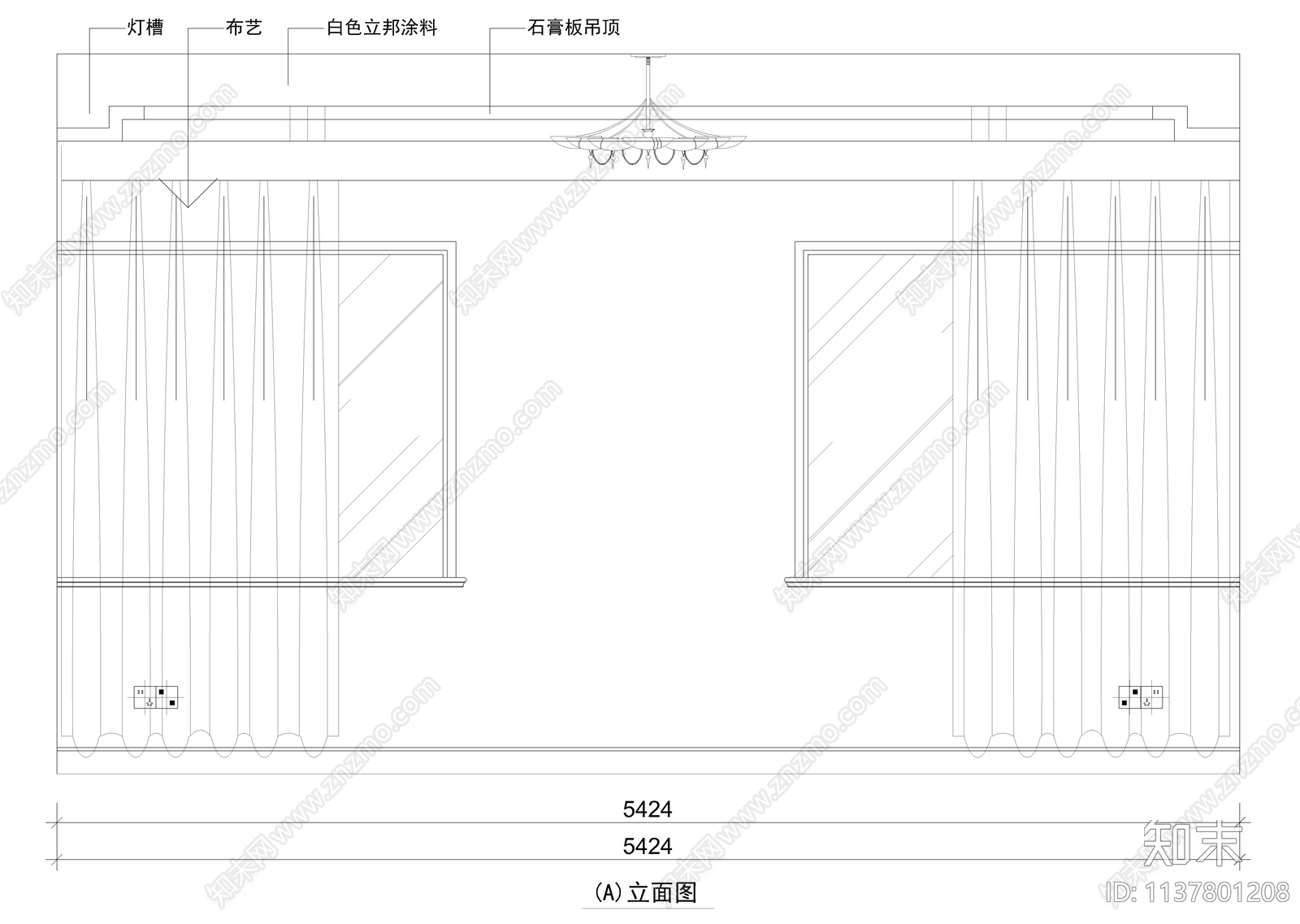 510平全套办公室装修cad施工图下载【ID:1137801208】