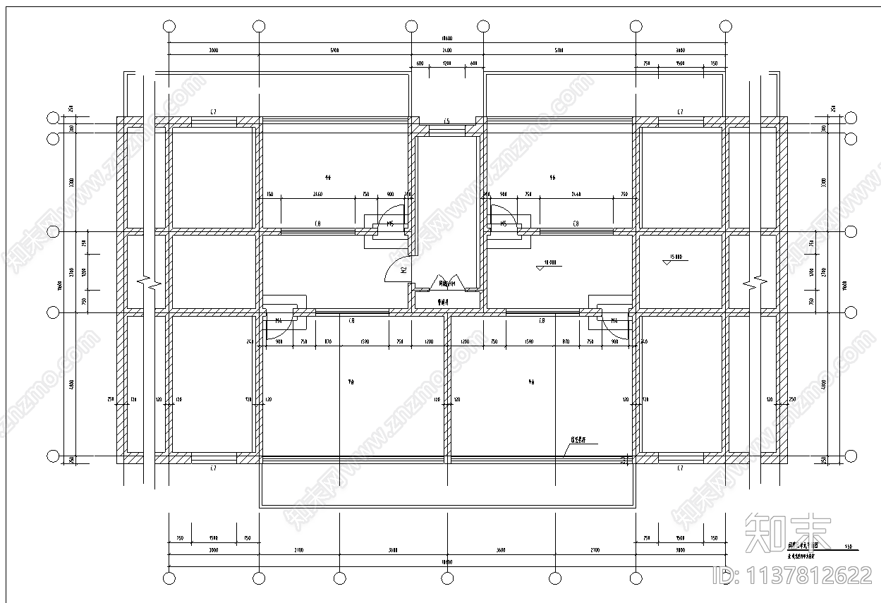 朔州市住宅建筑cad施工图下载【ID:1137812622】