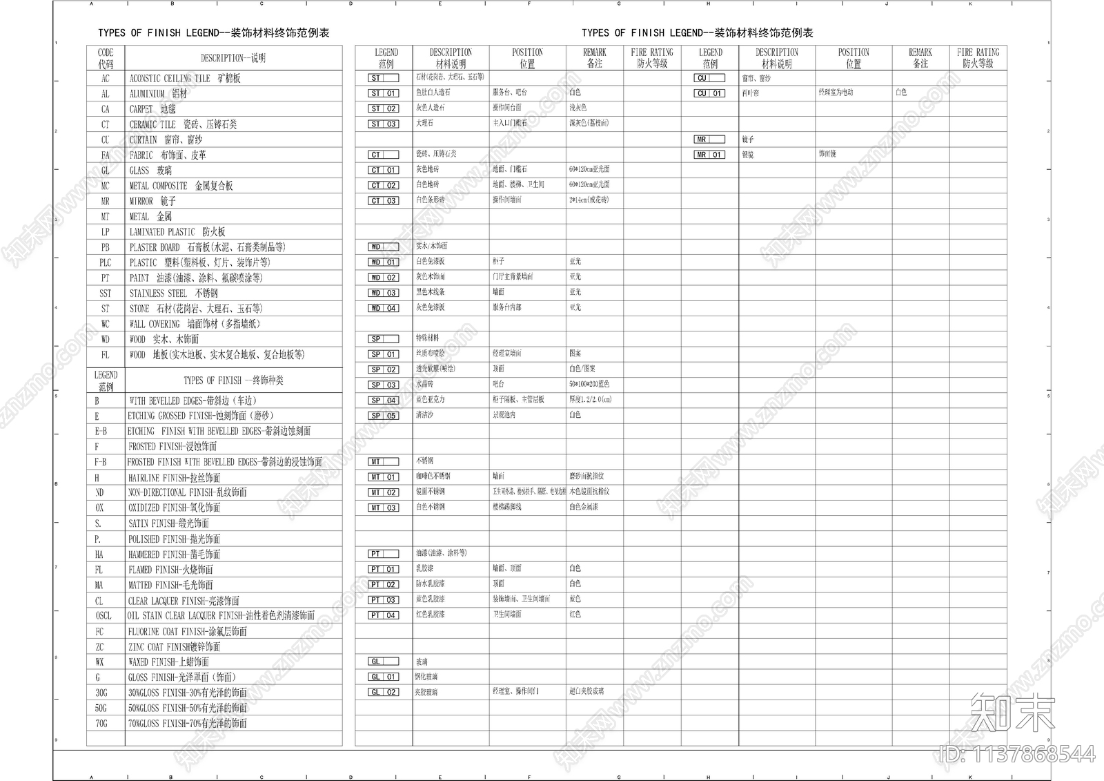 多元办公室目录材料及设计说明cad施工图下载【ID:1137868544】