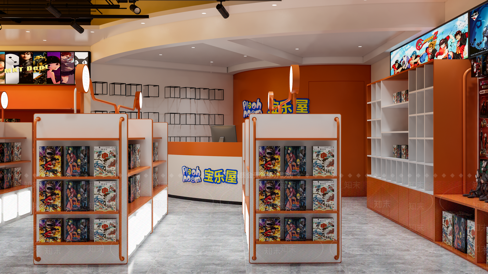 现代玩具礼品店SU模型下载【ID:1137887522】