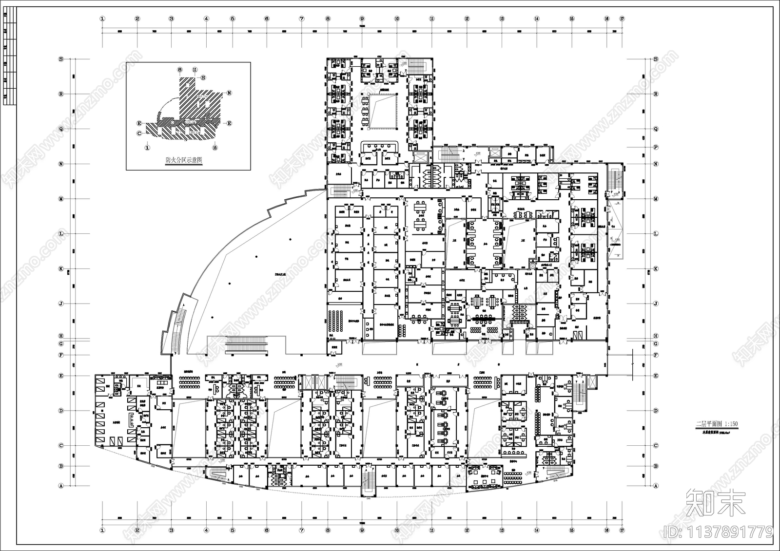 142套医院建筑cad施工图下载【ID:1137891779】