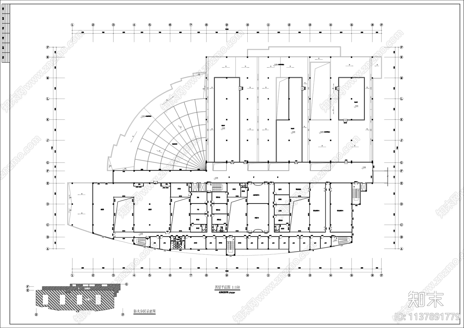 142套医院建筑cad施工图下载【ID:1137891779】