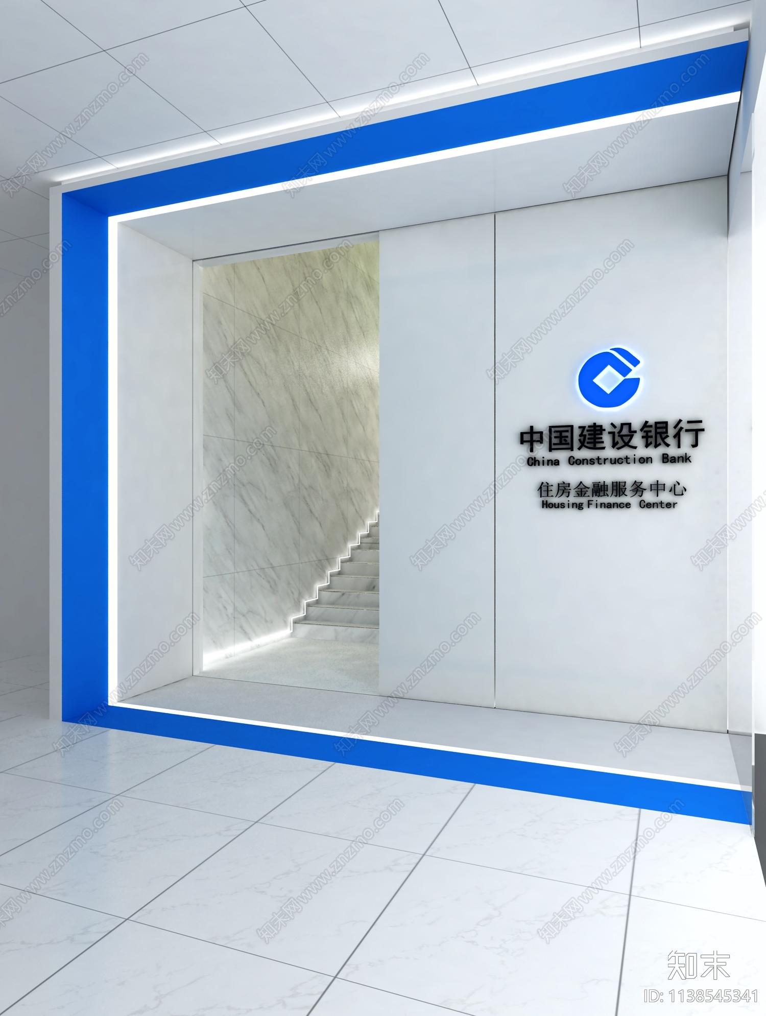 杭州建设银行中山支行cad施工图下载【ID:1138545341】