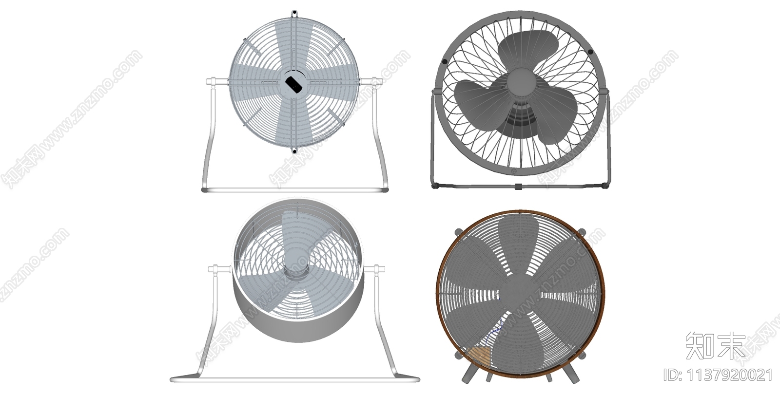 电风扇SU模型下载【ID:1137920021】