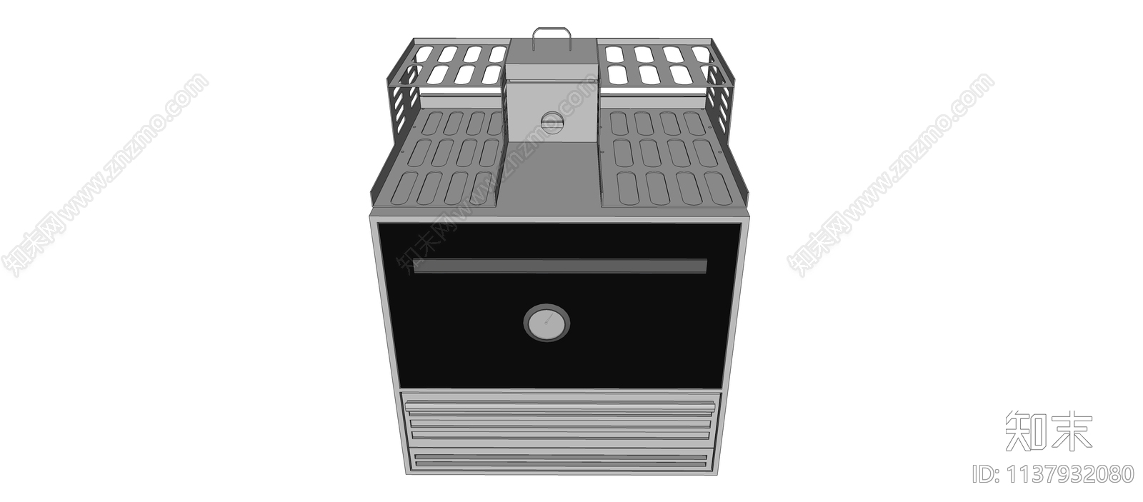 烤箱SU模型下载【ID:1137932080】