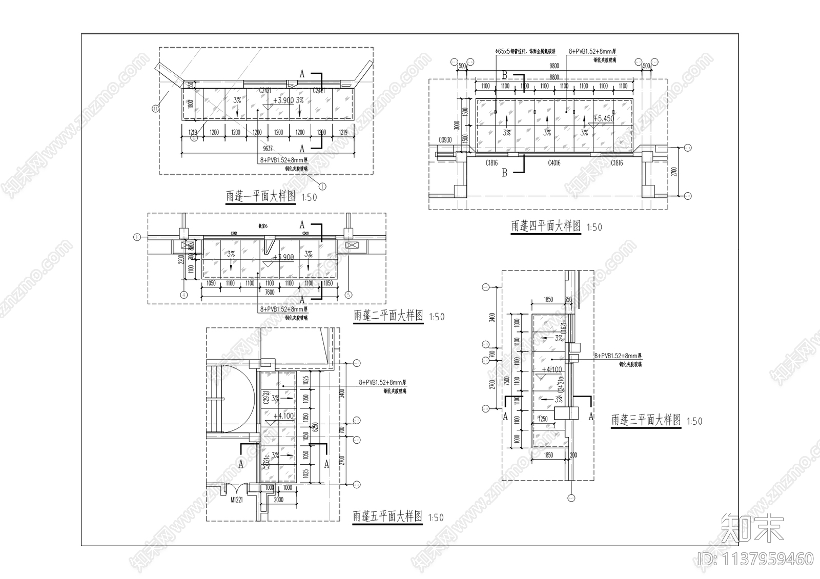 高职城小学建筑cad施工图下载【ID:1137959460】