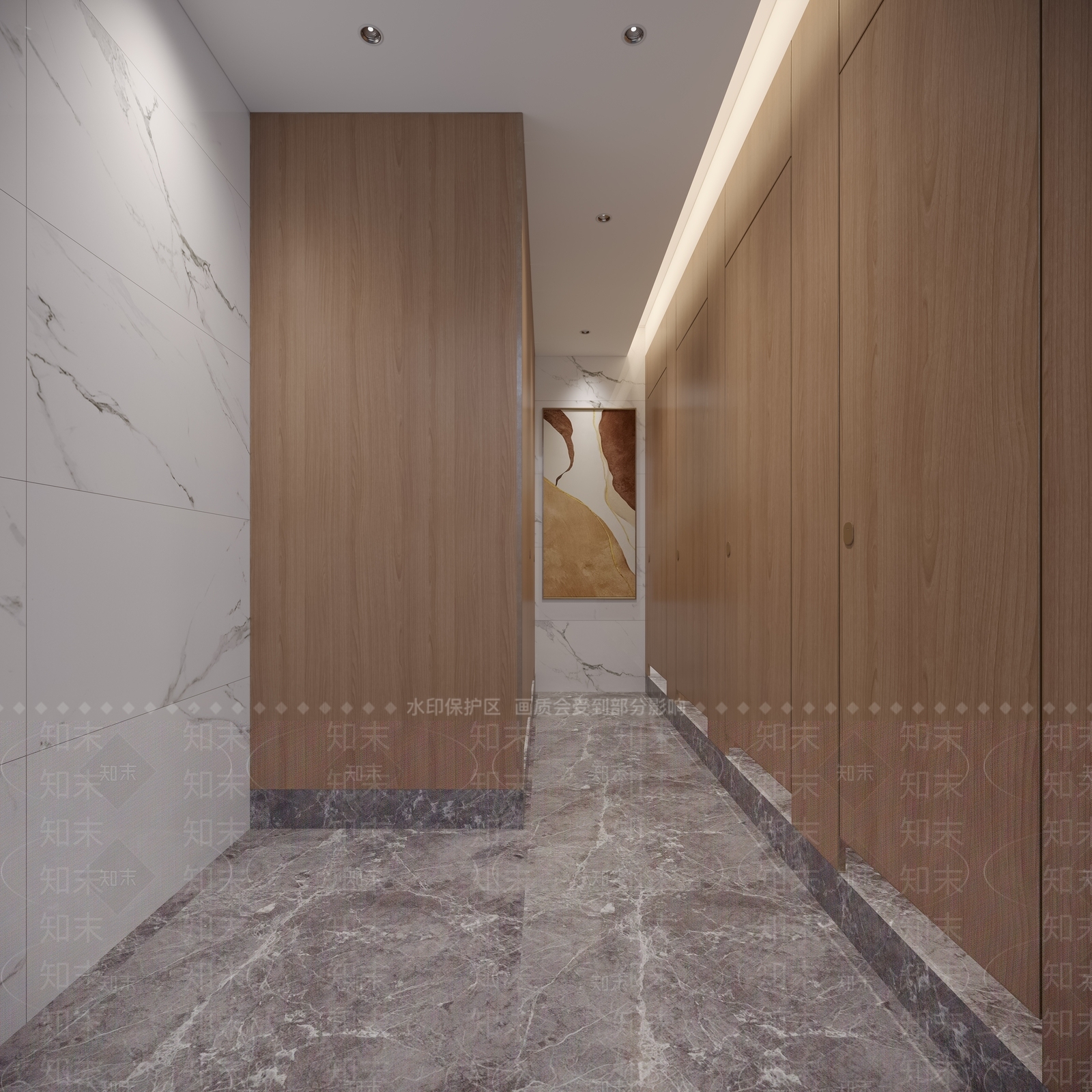 现代公共卫生间3D模型下载【ID:1137961213】