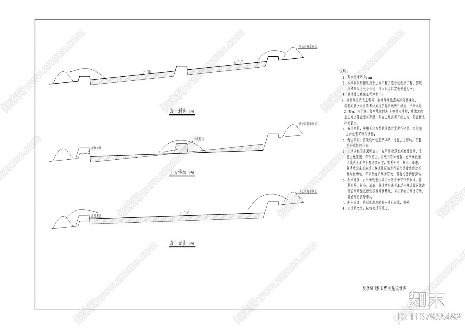 岩溶地区石漠化综合治理工程cad施工图下载【ID:1137965492】