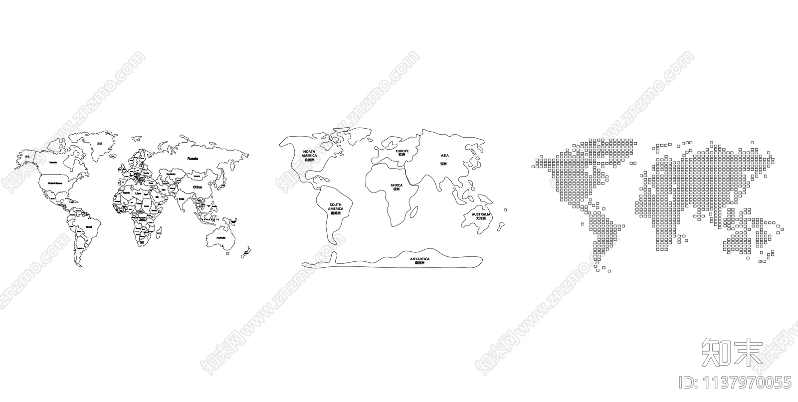 世界地图施工图下载【ID:1137970055】