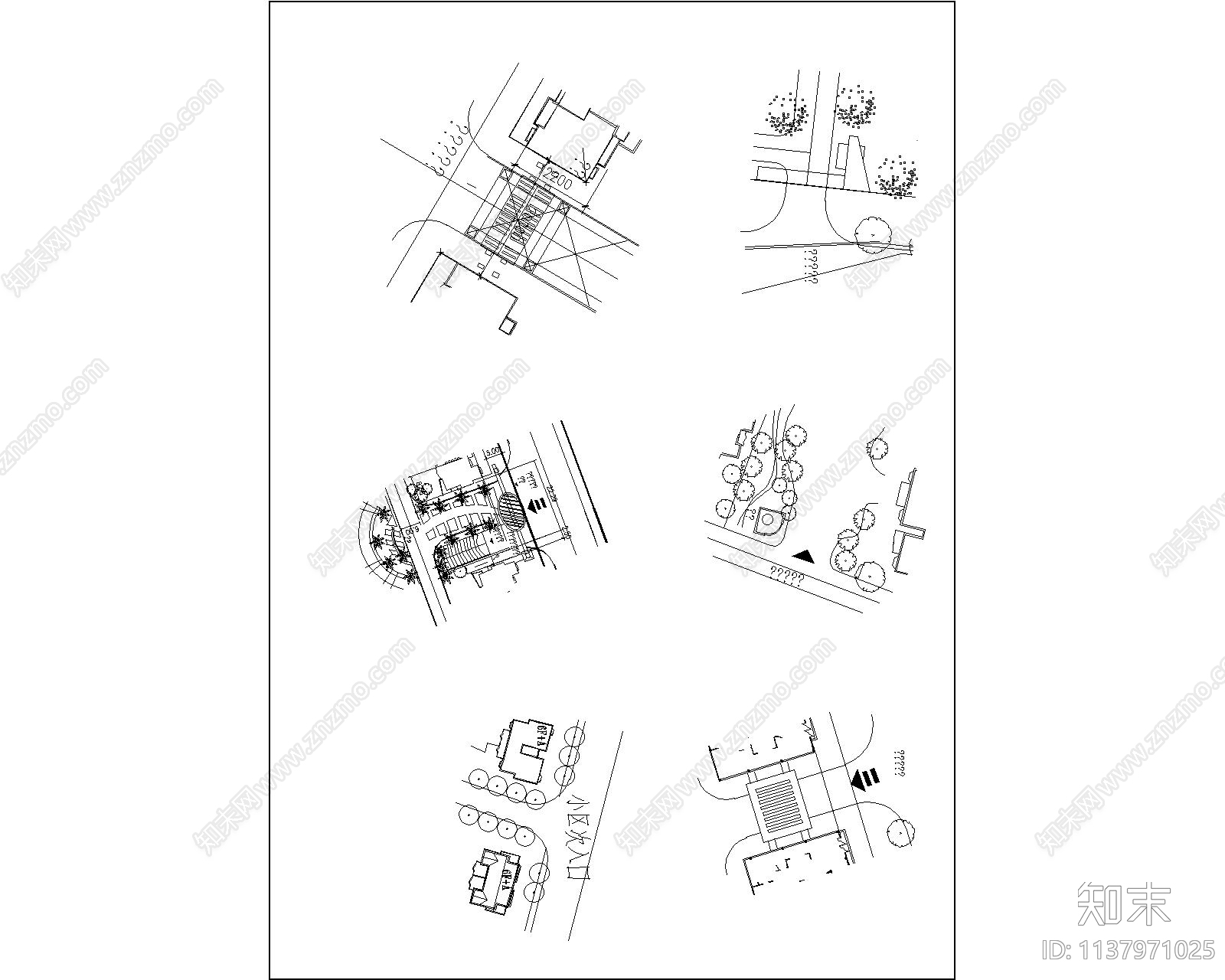 城市规划cad施工图下载【ID:1137971025】