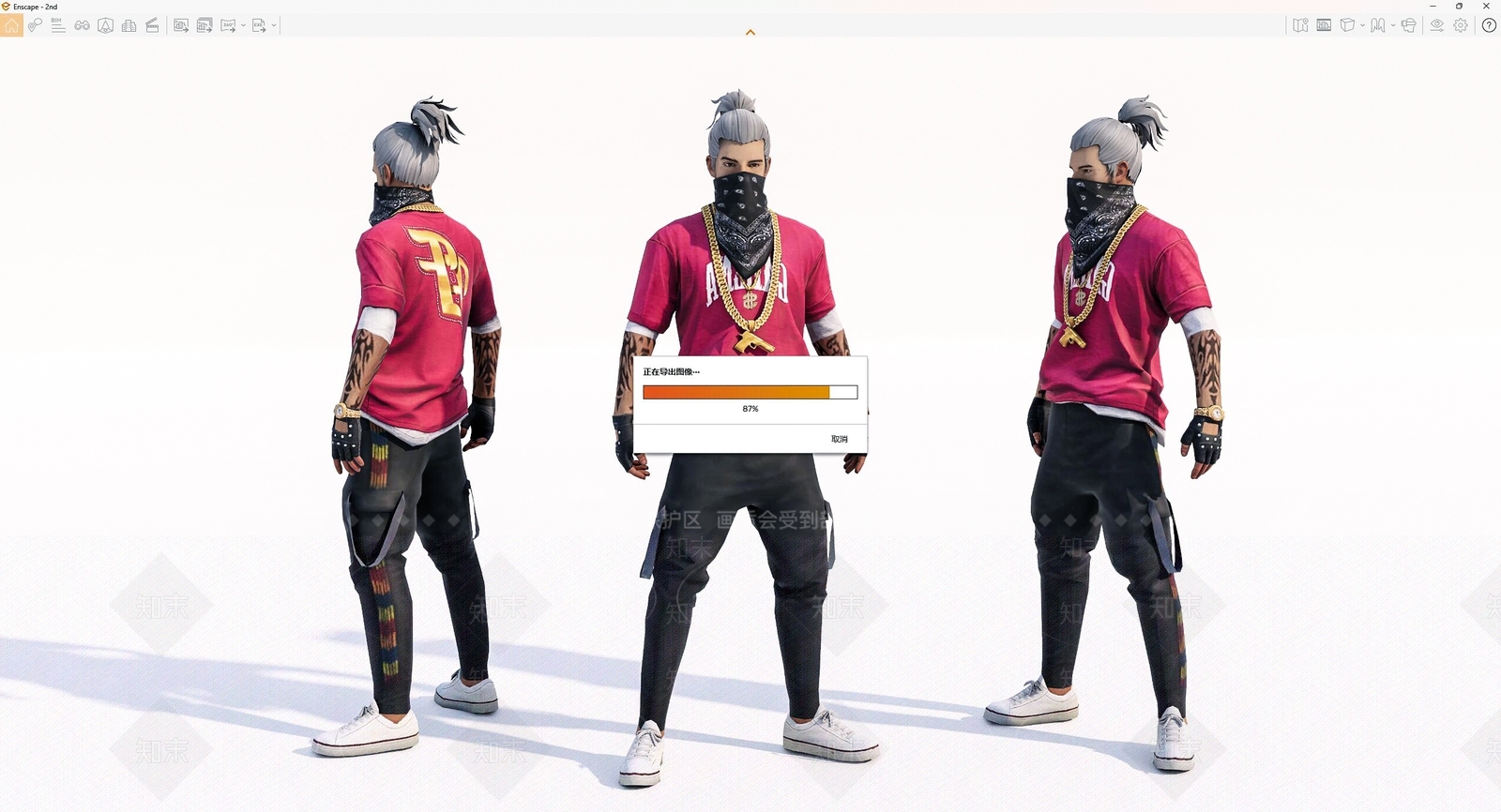 男人SU模型下载【ID:1137978964】