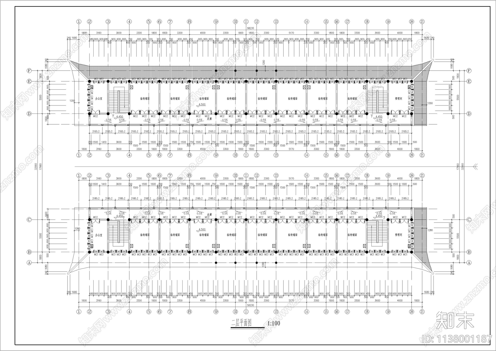 南方某跨河古建改造施工图下载【ID:1138001187】